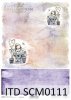 Papier scrapbooking z aniołkami*Scrapbooking paper with angels
